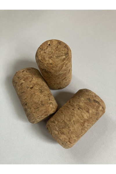Vinomarket Borayris Bottle Cork, Wine Bottle Cork Agglomer - 100 Pieces