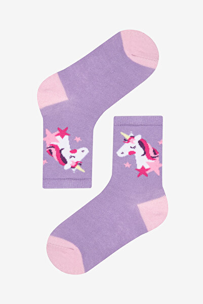 Penti Girl's Lovely Unicorn 4-Piece Socks