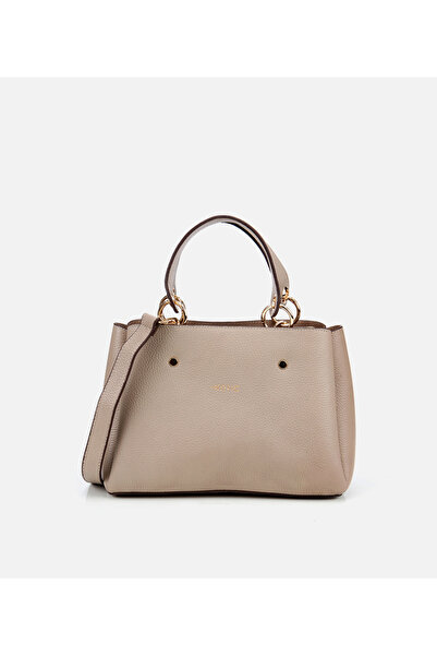 Hotiç Kadın Deri Vizon Omuz Çantası