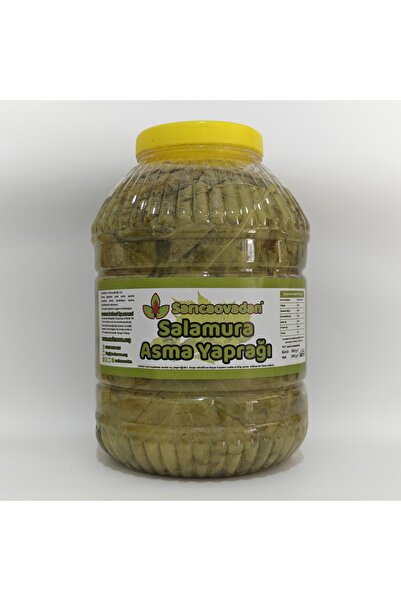 Sarıcaovadan Uç Asma Yaprağı 5 Lik Pet Sapsız Damarsız