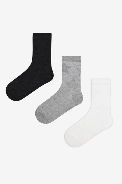 Penti Комплект цветни момичешки чорапи Big Star от 3 части