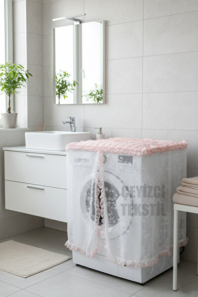 Çt Çeyizci Tekstil غطاء غسالة بلون مسحوق