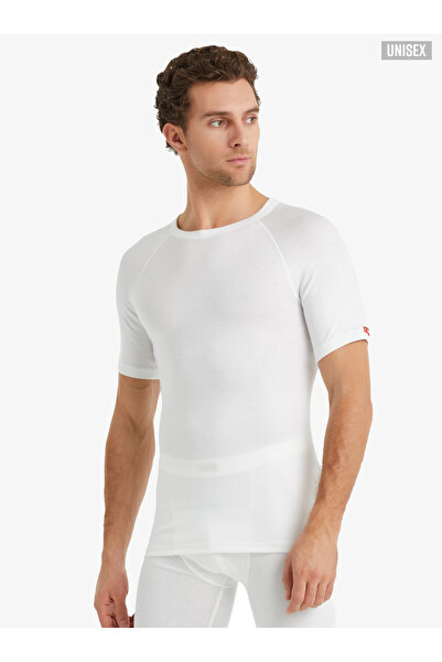 Blackspade Unisex Θερμικό T-Shirt 2ο Επίπεδο 9258 - Λευκό