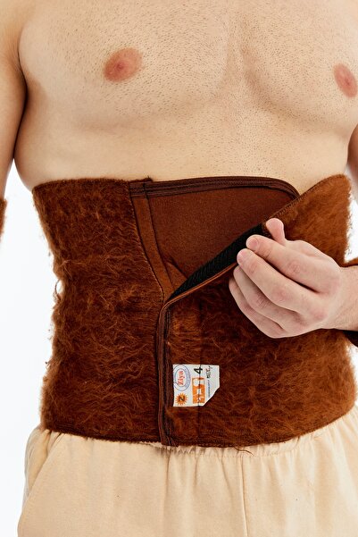 FF FİT FORM GİYİM Fit Form Corset din Lână Păr Camel Model Velcro Corset în t...