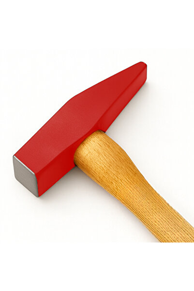 BEYLİNİ 140gr Profesyonel Ahşap Saplı Çift Taraf Çekiç 8 cm Çelik Baş Ergonomik Çakma İnce İşçilik Dayanıklı