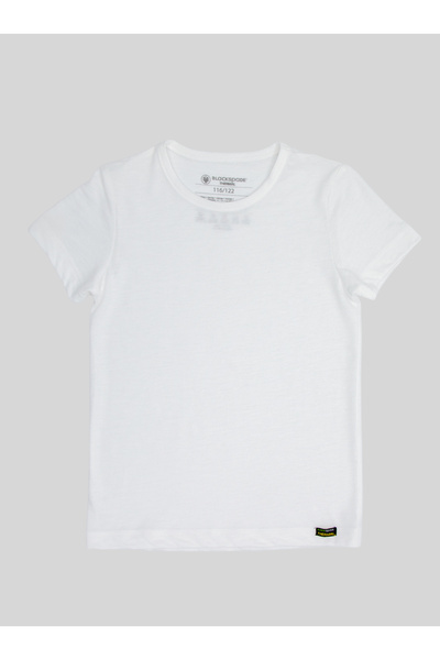 Blackspade تي شيرت حراري للأطفال المستوى 1 9299 - أبيض