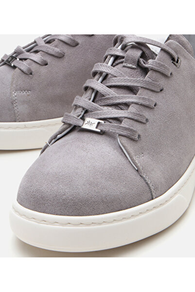 Hotiç Erkek Süet Deri Gri Ultra Hafif Tabanlı Spor Ayakkabı