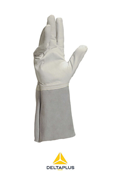 Delta Plus 2A TIG15K Argon Kaynakçı Eldiveni | Hakiki Deri ve Isıya Dayanıklı Profesyonel Eldiven