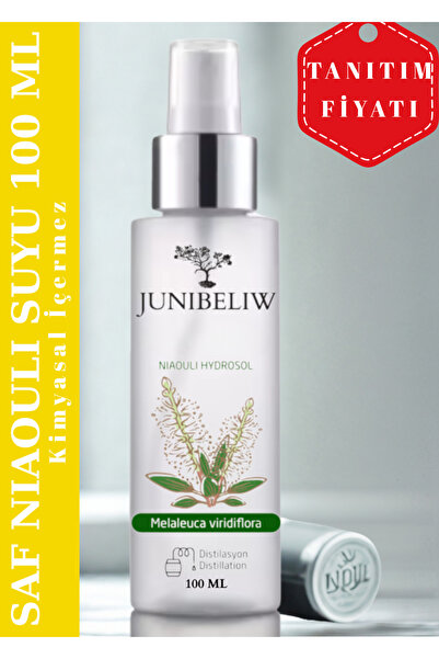 junibeliw Niaouli Suyu Sprey 100 ml Distilasyon Naturel Cilt Toniği Çamaşır S...