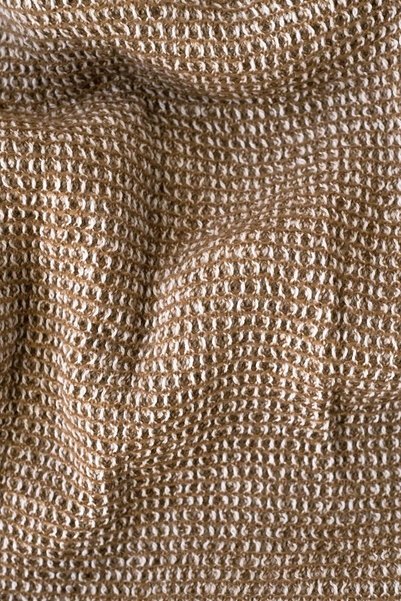 Barine Pergamon Yünlü Dokulu Yatak Örtüsü Deve Tüyü 200x220