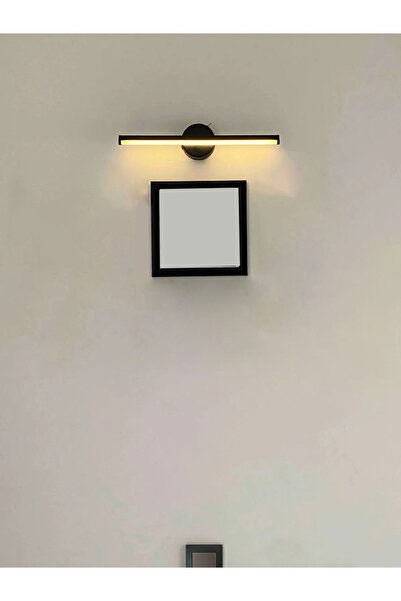 Wooden Factory Set de rame negre – 20x20 cm (dimensiune exterioară) Decor pătrat de perete și rama foto cu suport