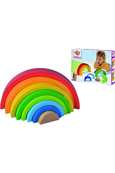 Simba 100003458   لعبة ايتشهورن - 8 قطع نصف حلقات ملونة (17,5 سم)