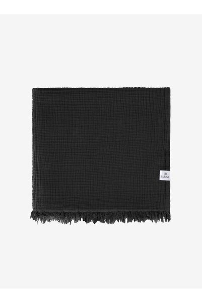 Barine Cocoon 4 Layer Muslin Bedspread Black