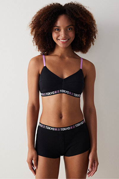 Penti Removable Padded Black Bra