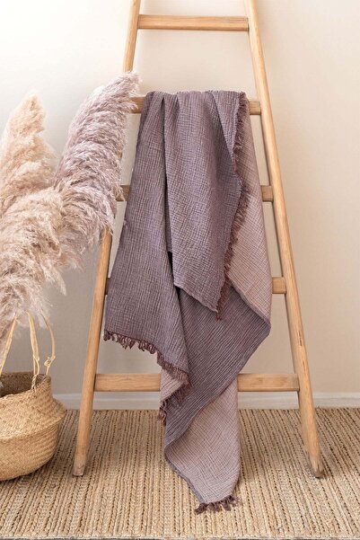 Barine Cocoon Sofa Throw Wine-Mousse