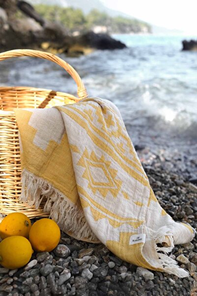 Barine Rug Pamuk Peştamal Safran 90x160