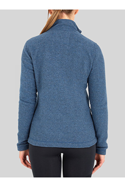 Blackspade Kadın Fermuarlı Termal Polar Sweatshirt 2. Seviye 50465 - Mavi