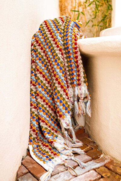 Barine 90x170 Кольоровий бавовняний банний рушник Hottuk