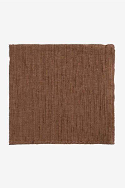 Barine Muslin Baby Blanket Brown 110X110 cm