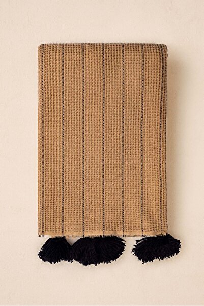 Barine Бухур Крісло Шаль Телевізор Ковдра Camel