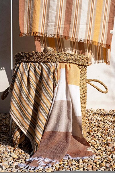 Barine Terre Fushion Βαμβακερό Πετσέτα - 90x175 Ριγέ