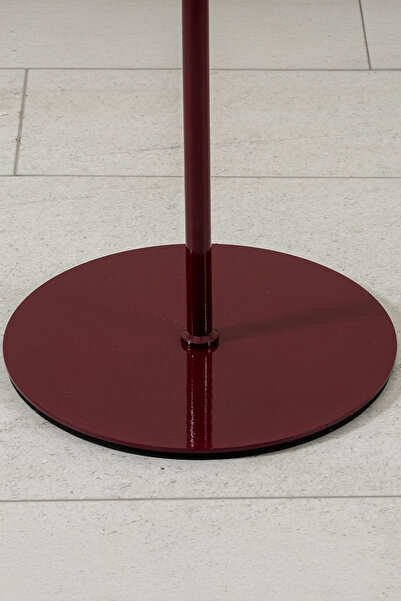 Marrien Modena Retro Bordo Metal Başlıklı Tek Ayaklı Lambader