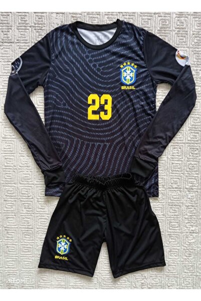 Rang store özel tasarım uzun kollu çocuk kaleci forması Ederson