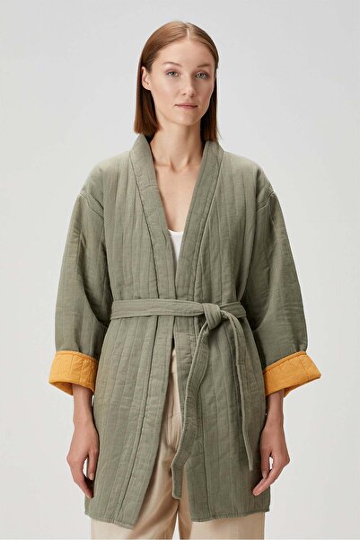 Barine Кетен стьобаний піджак - хакі/дубовий буф