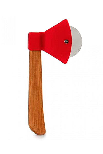 OEM Pizza knife with bamboo handle, 29 x 14 cm