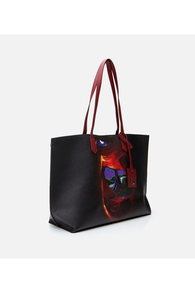 Hotiç Women's Burgundy Shoulder Bag X Çagev