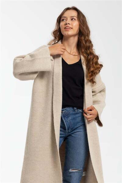 Avrile Women's Casual Knitwear Cardigan Beige