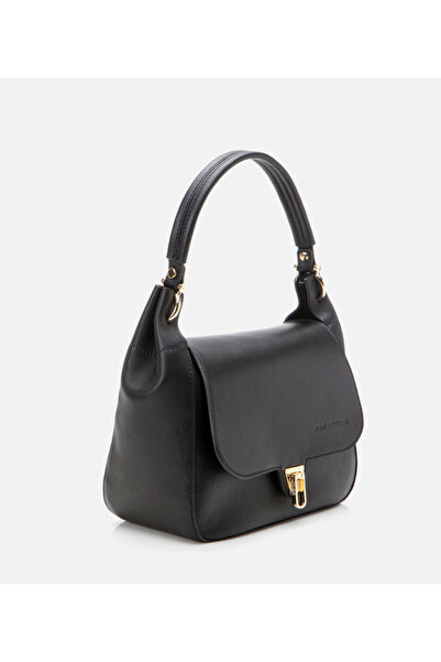 Hotiç Genuine Leather Black Women's Bag