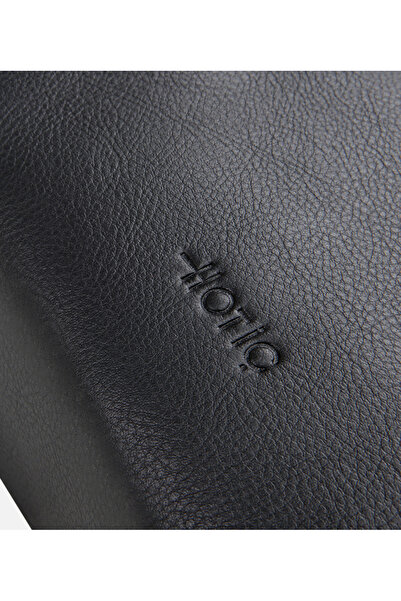 Hotiç Women's Leather Black Shoulder Bag