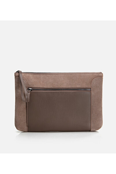 Hotiç Men's Mink Genuine Leather Bag - Danilo Zanna