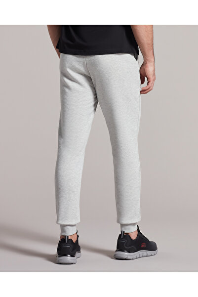 SKECHERS M New Basics Jogger Sweatpant Erkek Gri Eşofman Altı S212268-036