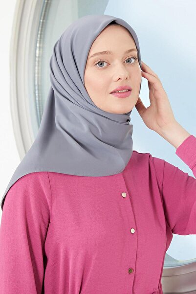 Levidor Gray Medina Silk Scarf