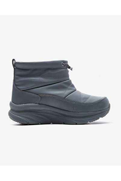 SKECHERS D'lux Walker-winter Up Kadın Gri Bot 167268 Gry