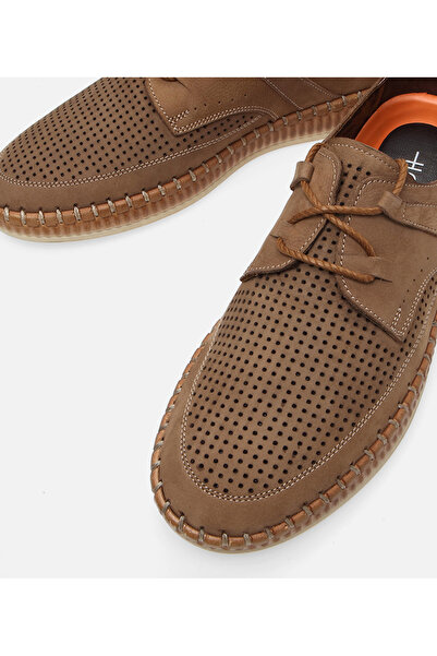 Hotiç Men's Leather Mink Casual Shoes