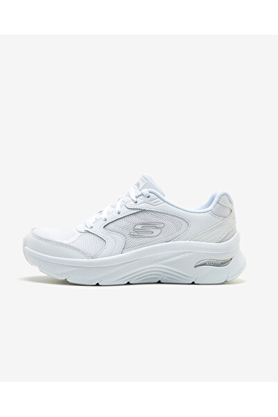 SKECHERS Teniși ARCH FIT D'lux pentru femei, albi, 149686 WHT