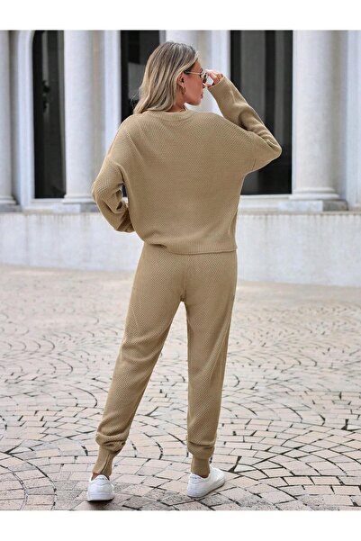 MAMAYAGA Set de tricotaje confortabile pentru femei