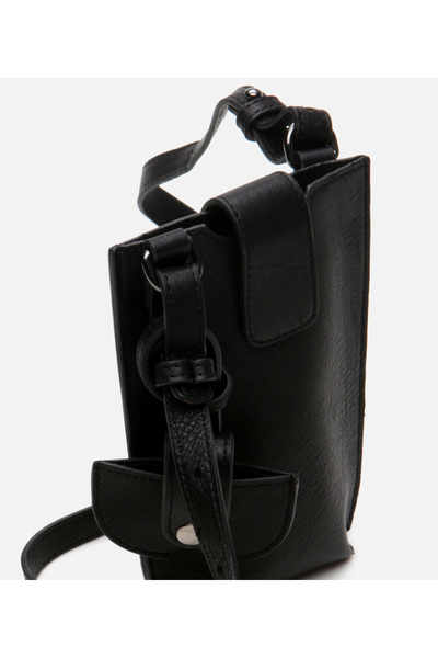 Hotiç Black Genuine Leather Men's Bag - Danilo Zanna
