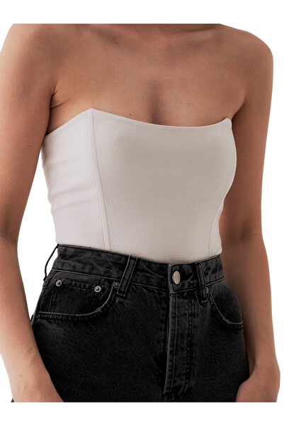 MAMAYAGA Без бретелей Корсет Жіночий Спортивний Кроп-топ Бюстгальтер