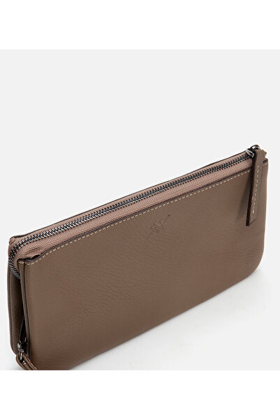 Hotiç Genuine Leather Beige Men's Bag