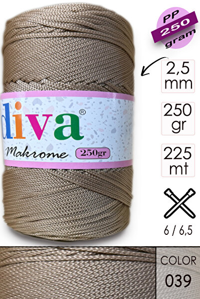 Diva İplik Πολύτιμο Μακραμέ 250 γρ