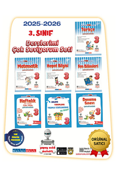 SO SALANOKUL SALAN OKUL RESMİ VE ORİJİNAL SATICI 3. SINIF SET