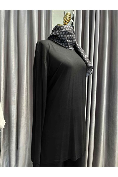 MERAM BUTİK Adn Combed Tunic - Black - 3