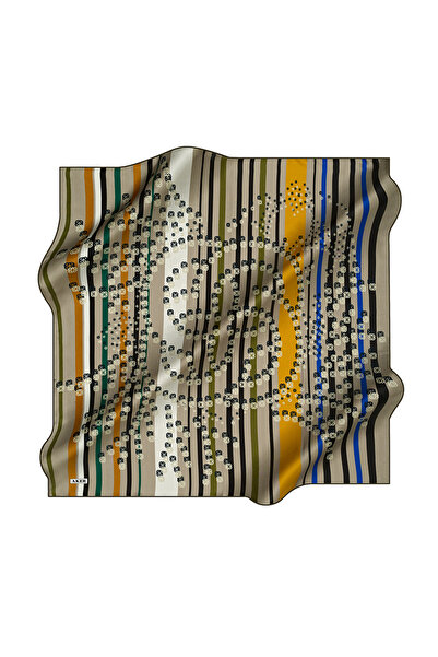 Aker 90X90 İpek Krep Saten