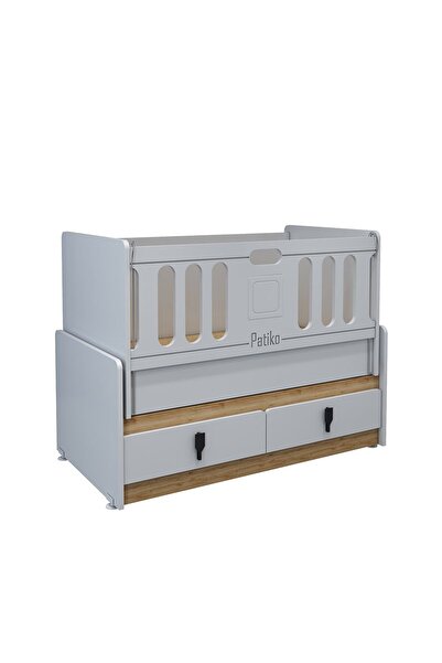 Patiko Furniture Patiko R 121 Rose Asansörlü Beşik