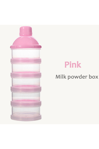Choice NF029-Pink1 علبة مسحوق حليب محمولة 4/5 شبكة للأطفال الصغار وعلبة تخزين...