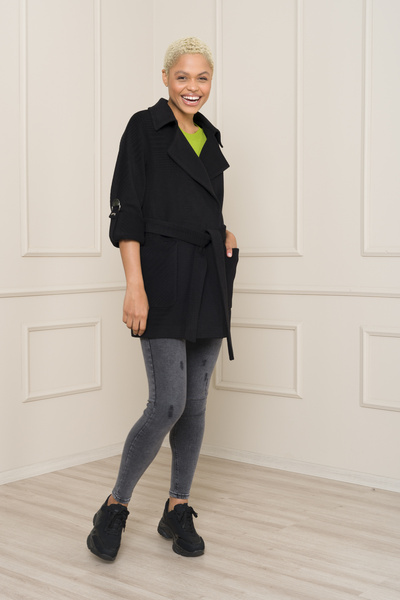 KENT QUILTED WITH BELT WAIST - 32427-İR-K-N